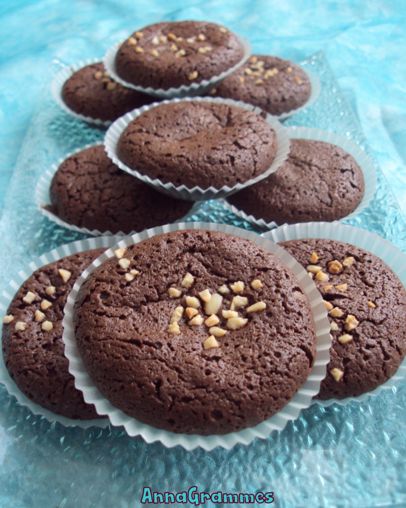 assiette présentation brownies chocolat