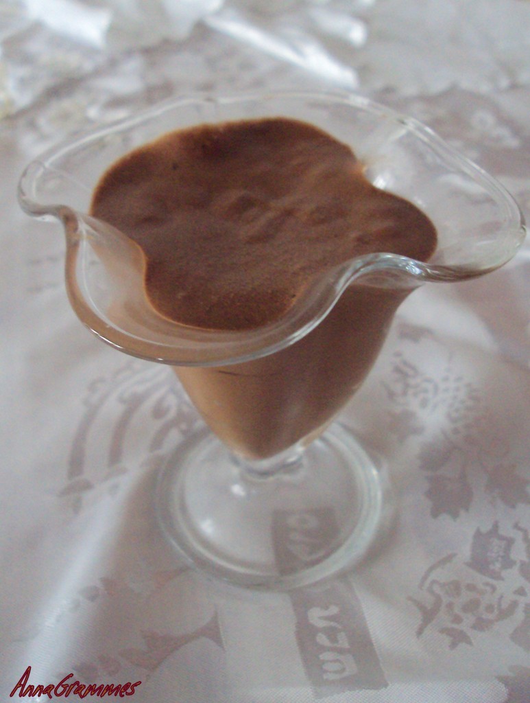 mousse au chocolat diététique