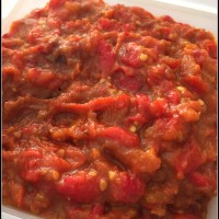 salade poivrons tomates