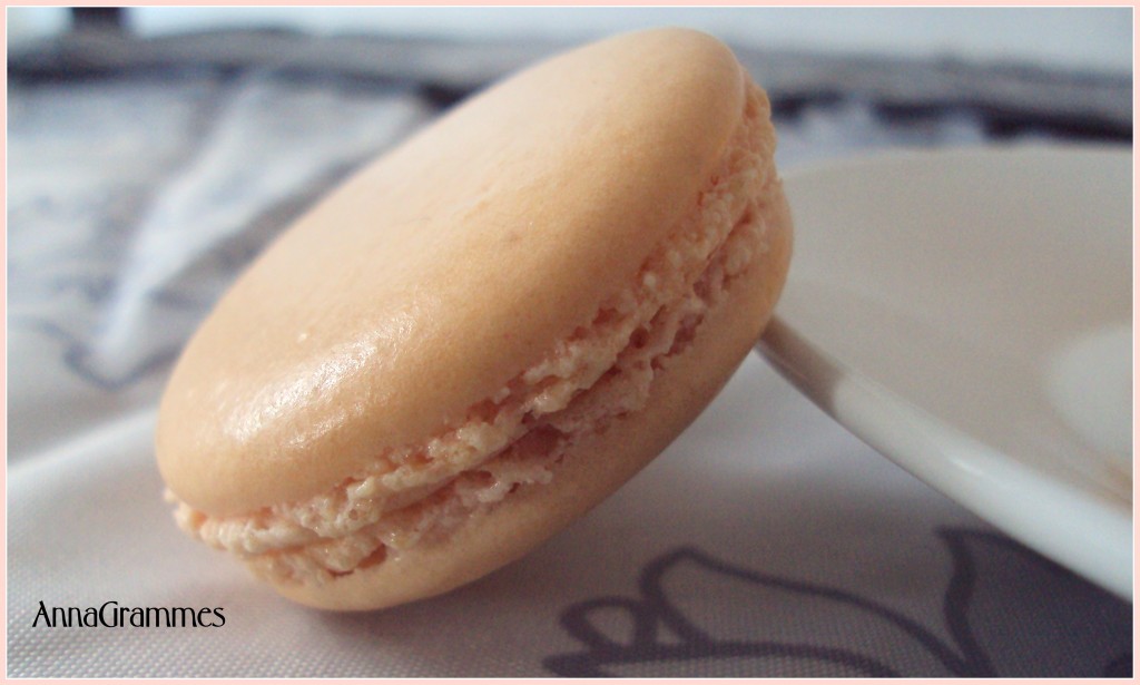 macaron confiture abricot