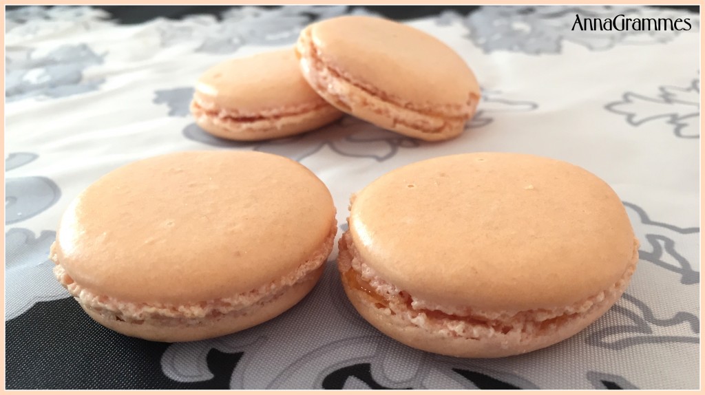 macarons à l'abricot