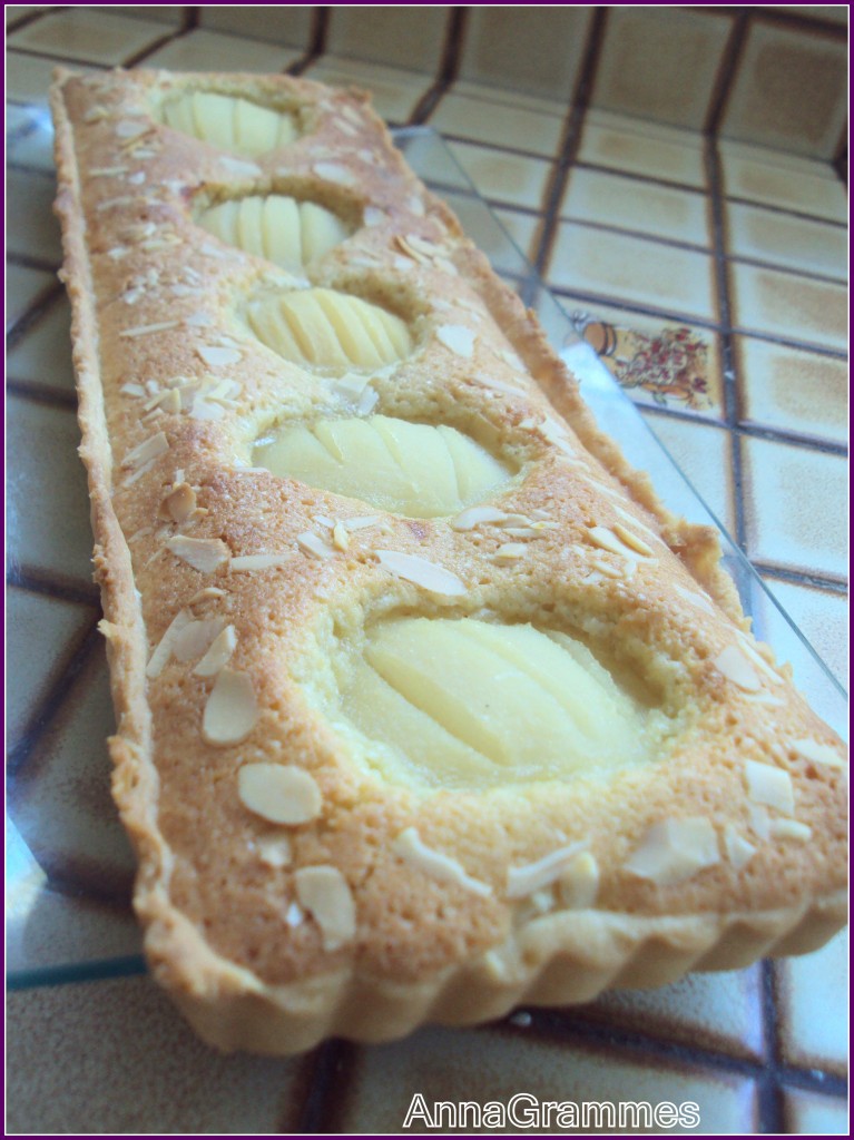 tarte amandine aux poires