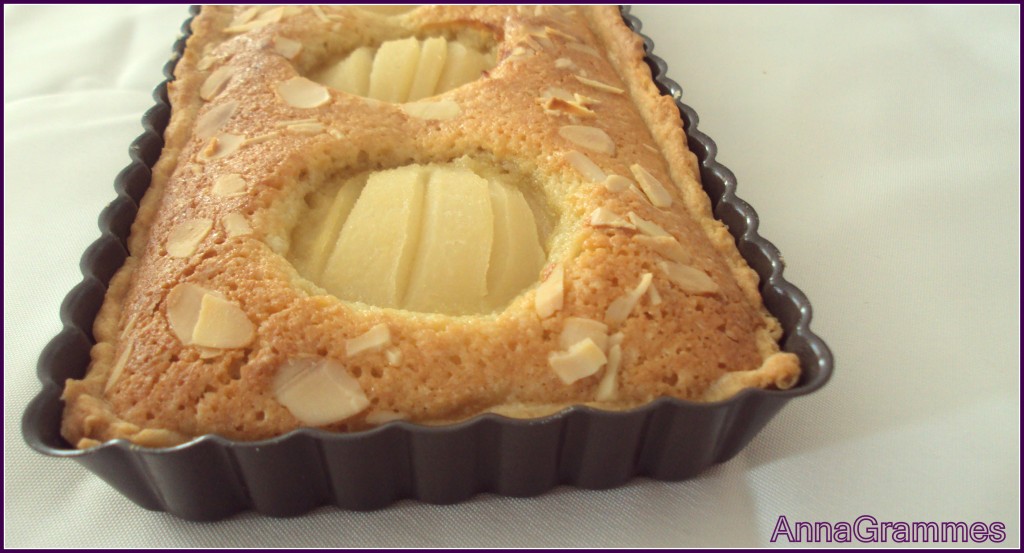 tarte poires amandine