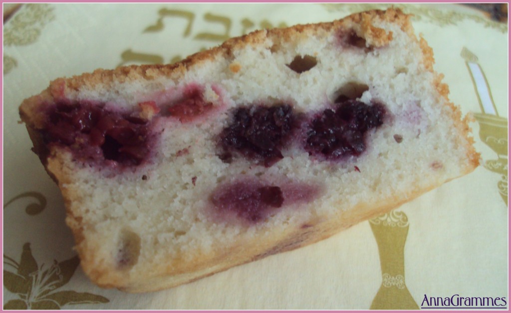 financier aux fruits rouges