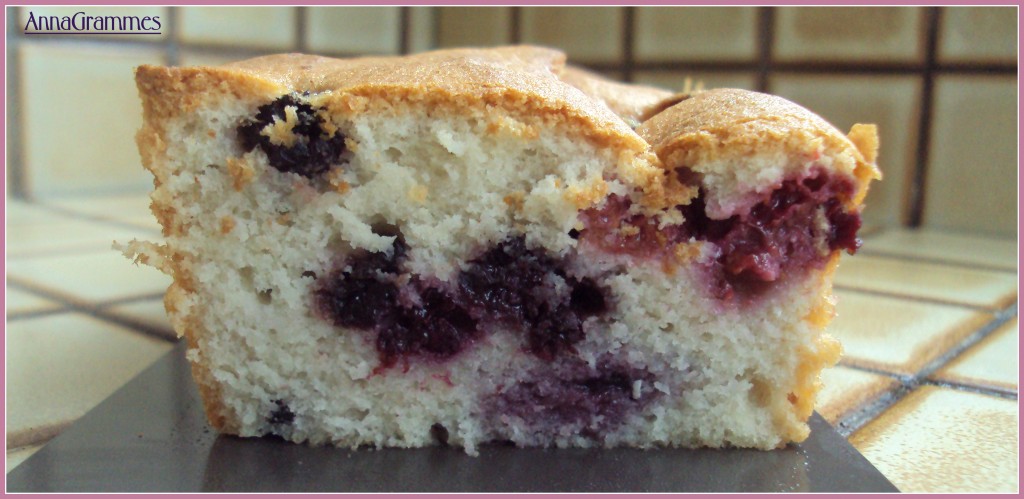 financier aux fruits rouges