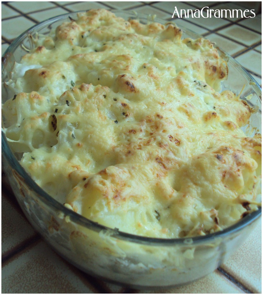 gratin pommes de terre chou fleur