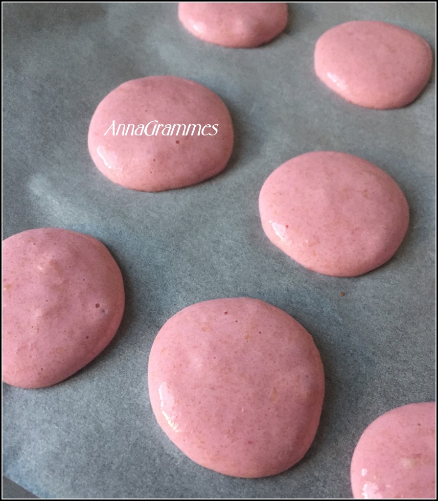 macarons pêche melba