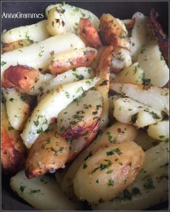 poulet pommes de terre