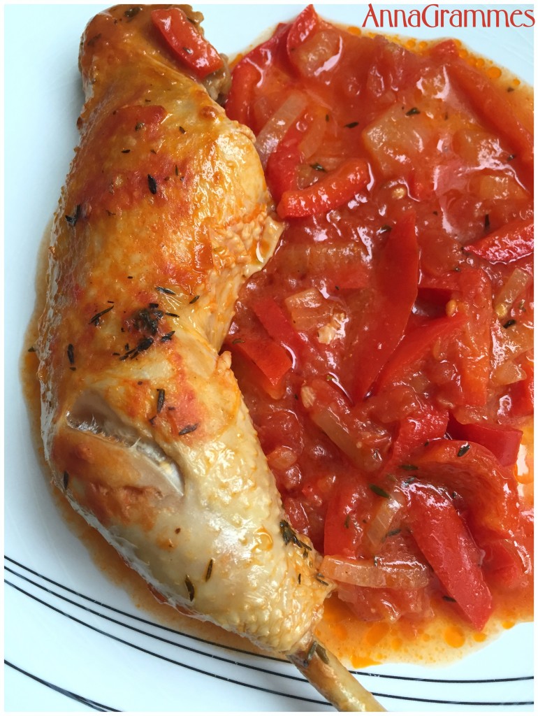 poulet basquaise