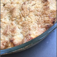 crumble aux pommes