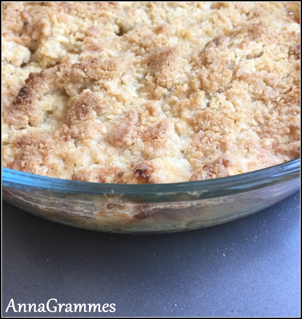 crumble aux pommes