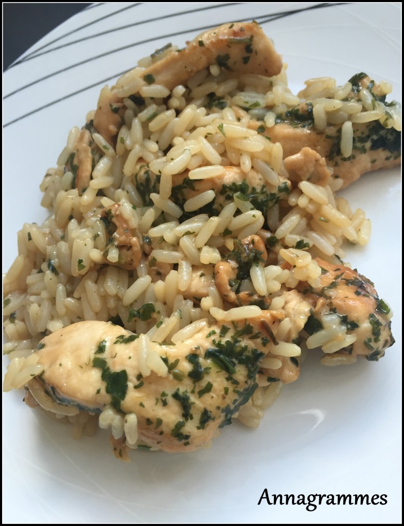 poulet riz sucré