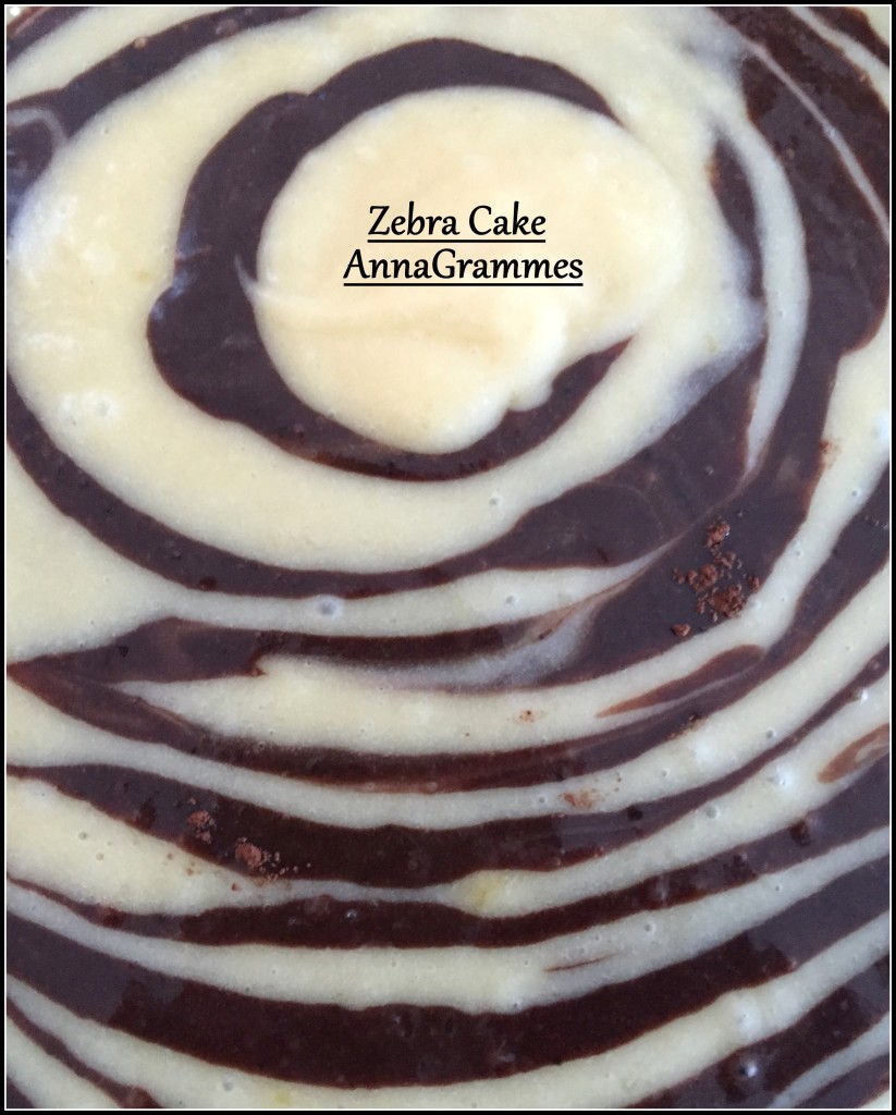 zebra cake