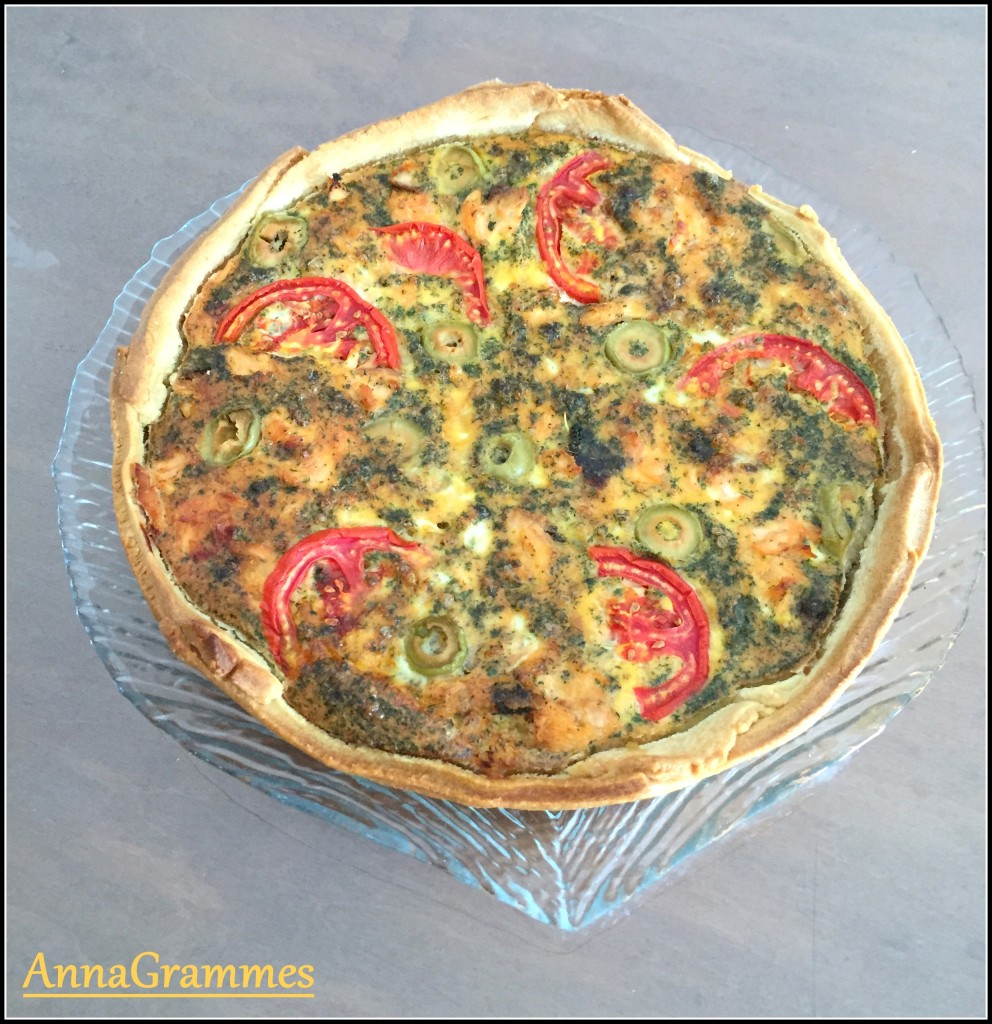 quiche saumon