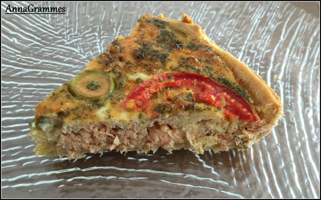 quiche saumon