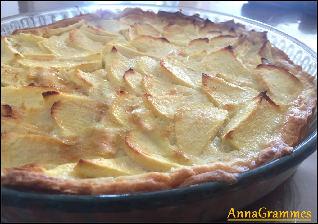 tarte aux pommes normande