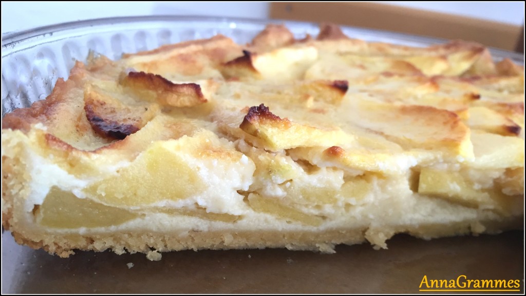 tarte aux pommes normande