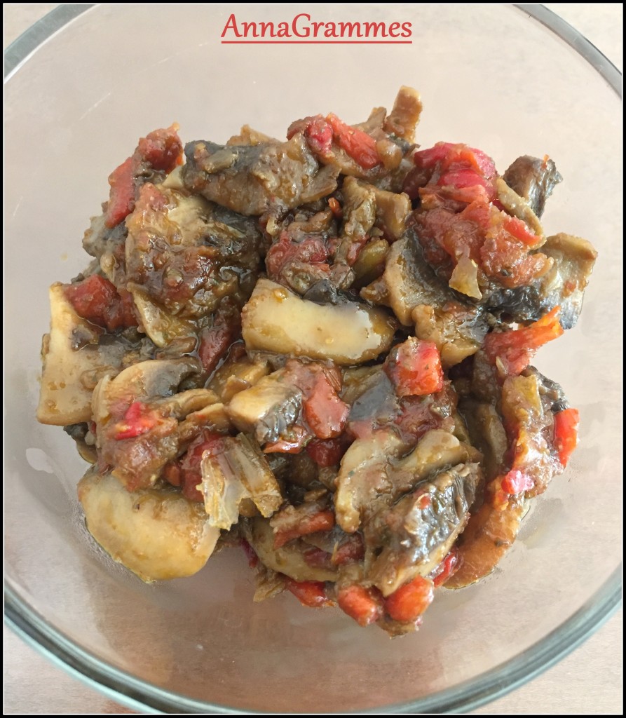 salade champignons cuits