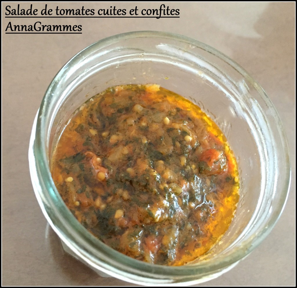 salade tomates cuites