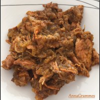 poulet aux oignons