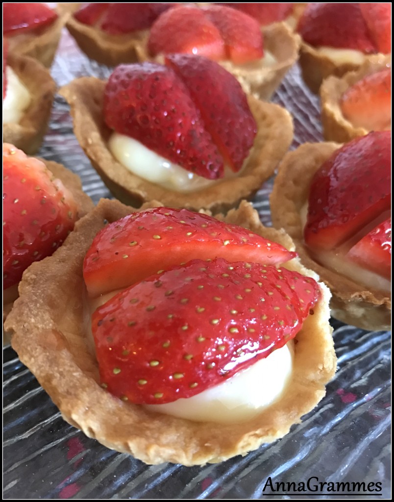 tartelettes aux fraises