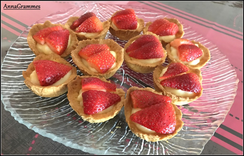 tartelettes aux fraises