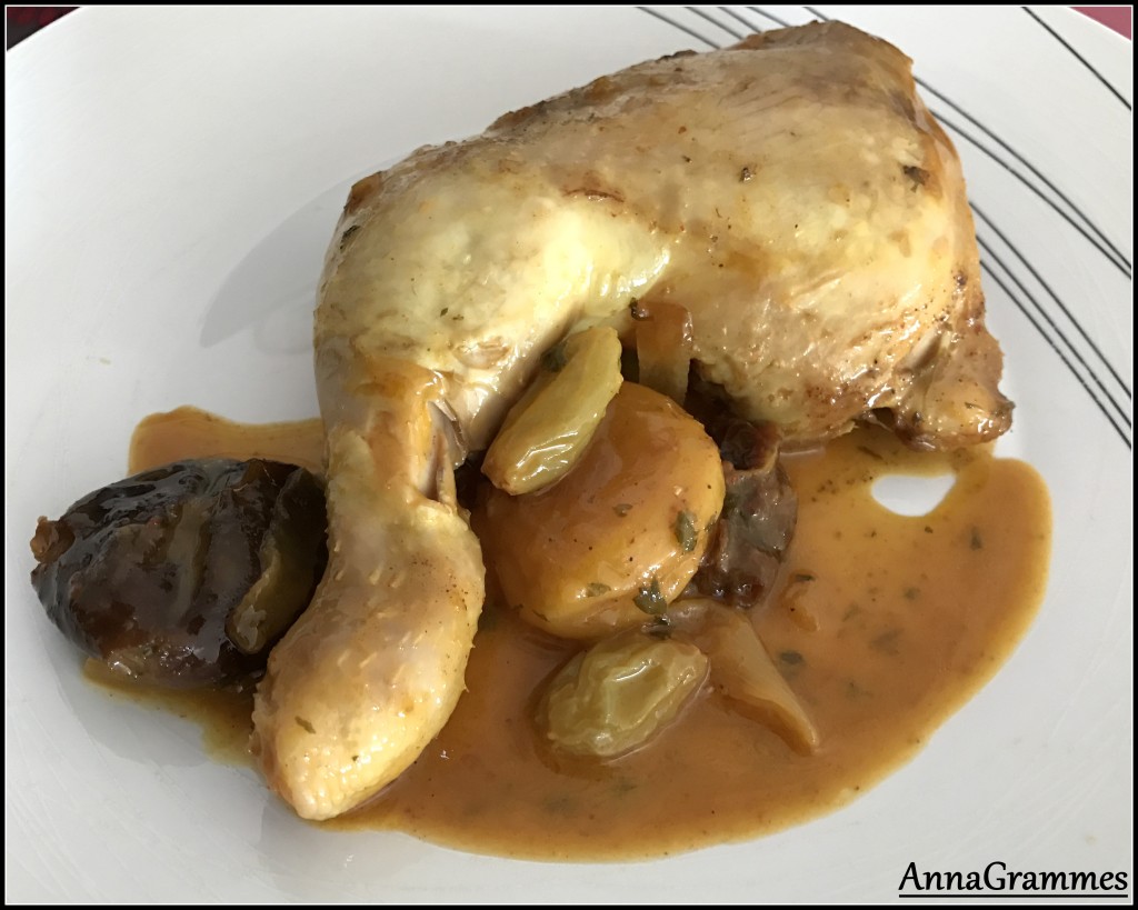 poulet aux fruits secs