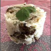 risotto aubergines