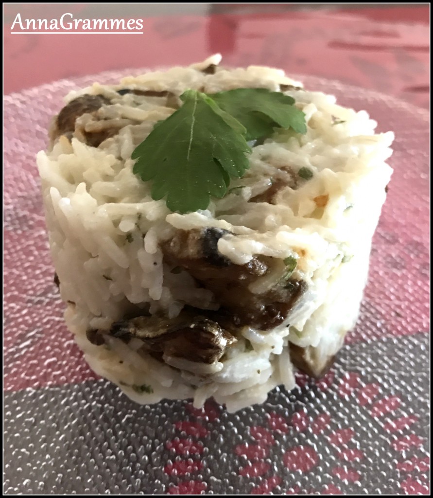 risotto aubergines